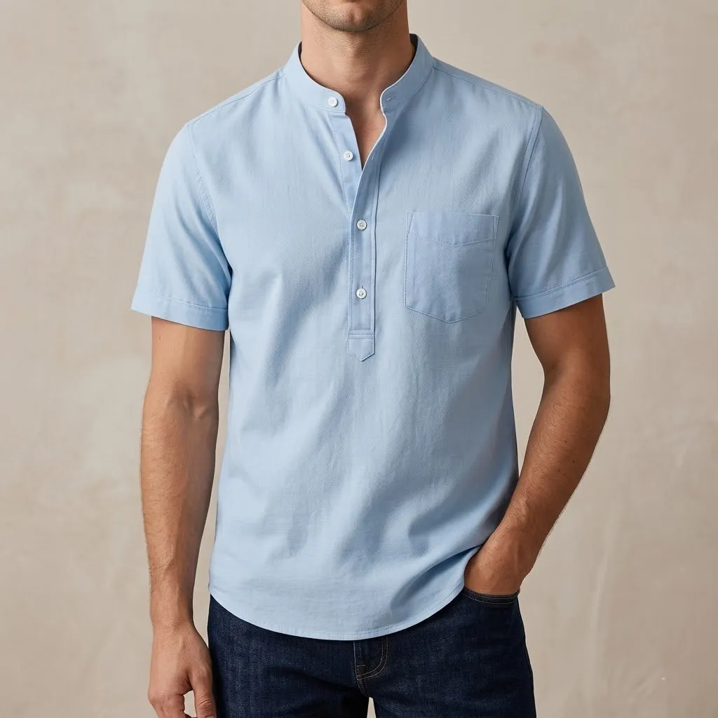 kaizar cotton  Half sleeves katua For Men's