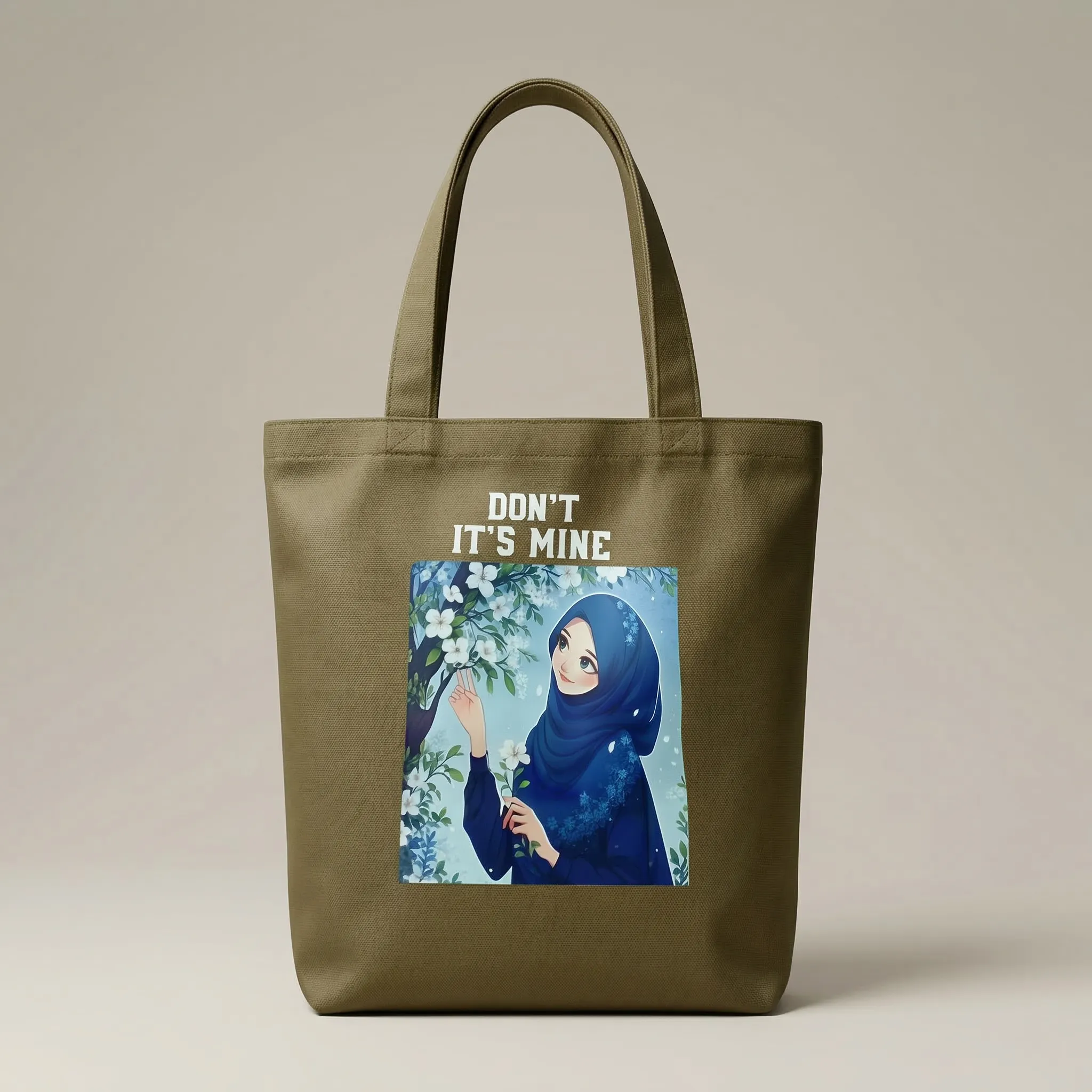 "Don’t It’s Mine" Anime Print Tote Bag