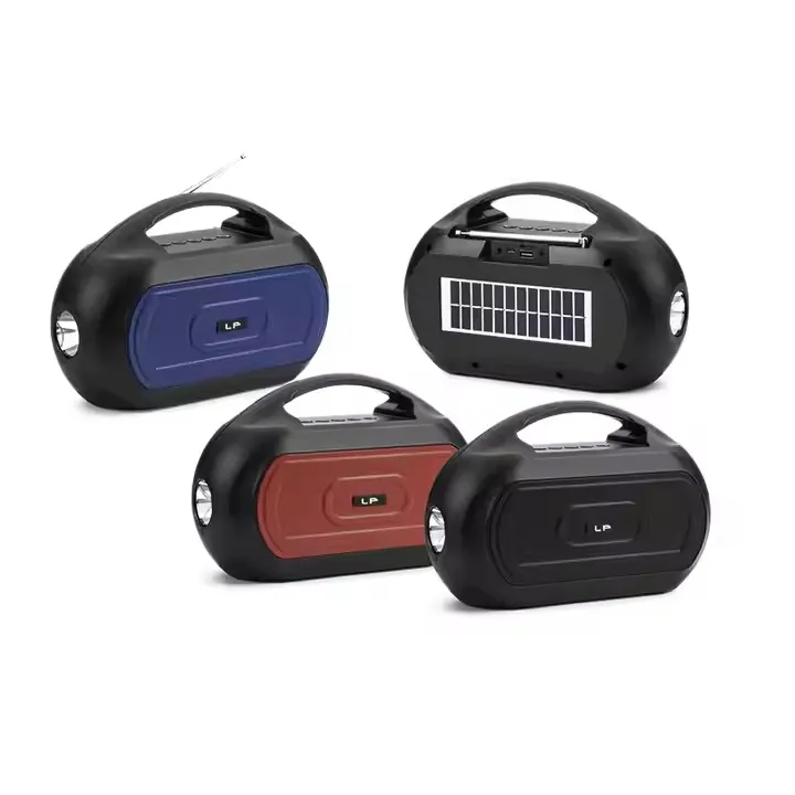 LP V50 Wireless Bluetooth Speaker With Radio Solar