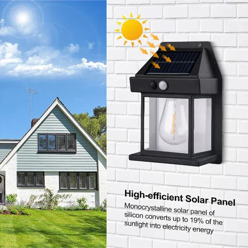 Outdoor Solar Wall Lamp  Wall Light Villa Lighting Night Light