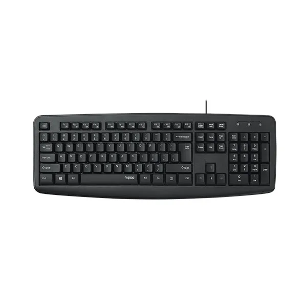 Rapoo NK2600 USB Wired Keyboard – Black
