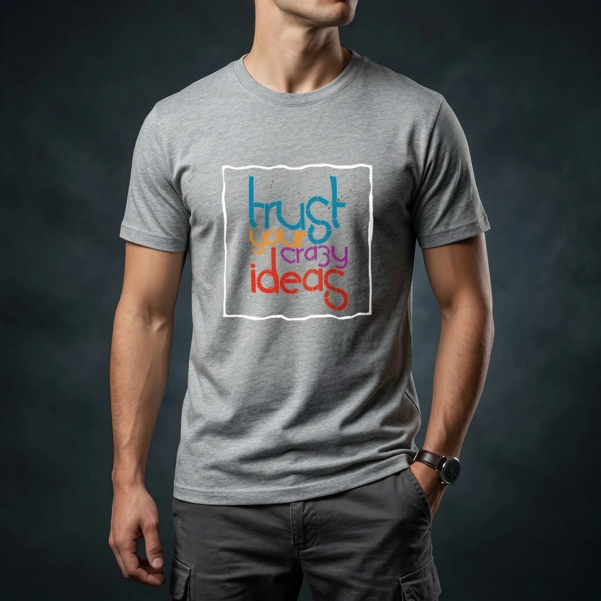 Unique Design Cotton T-Shirt