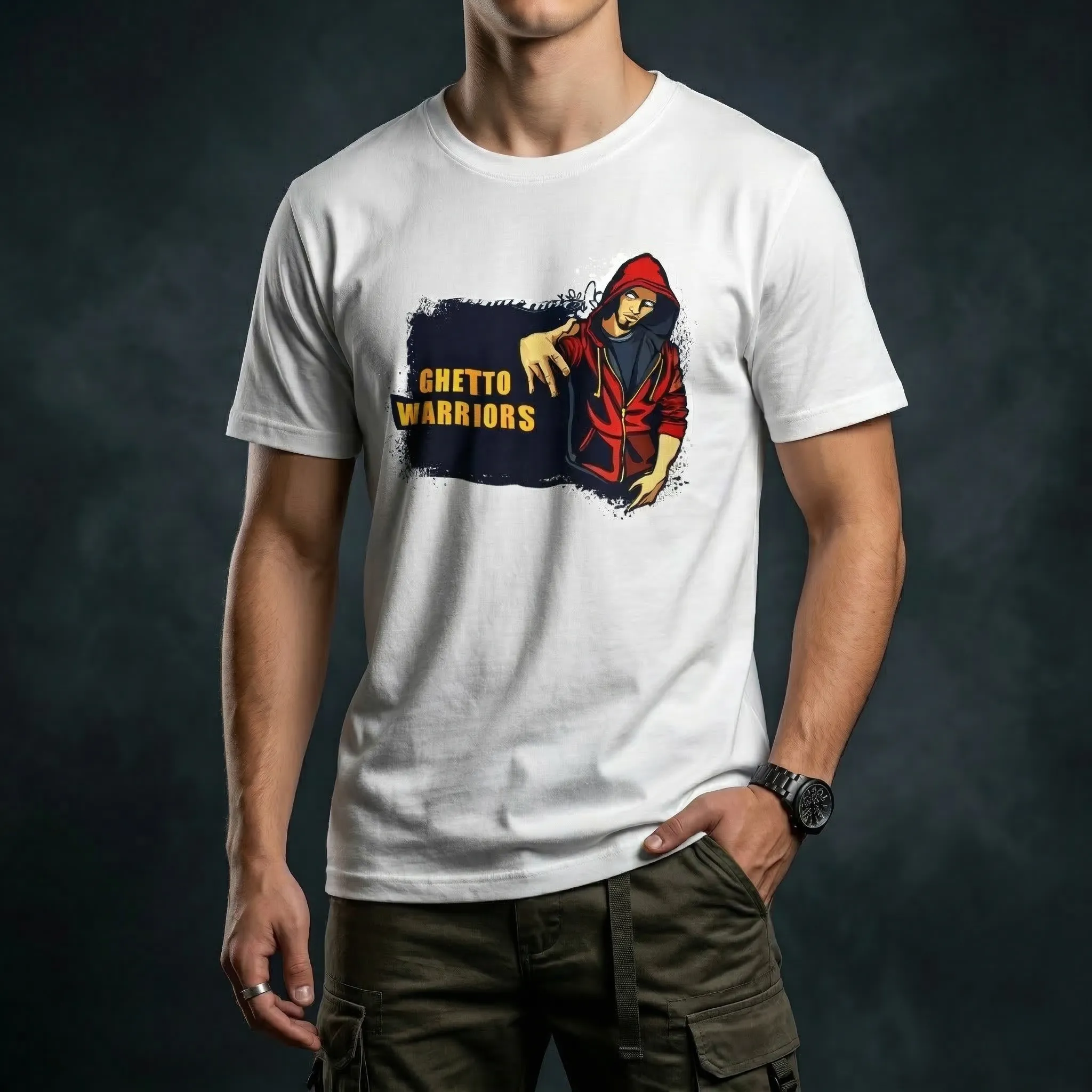 Unique Design Cotton T-Shirt