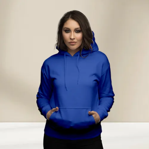 SnowSoft Ladies Hoodie (Blue)