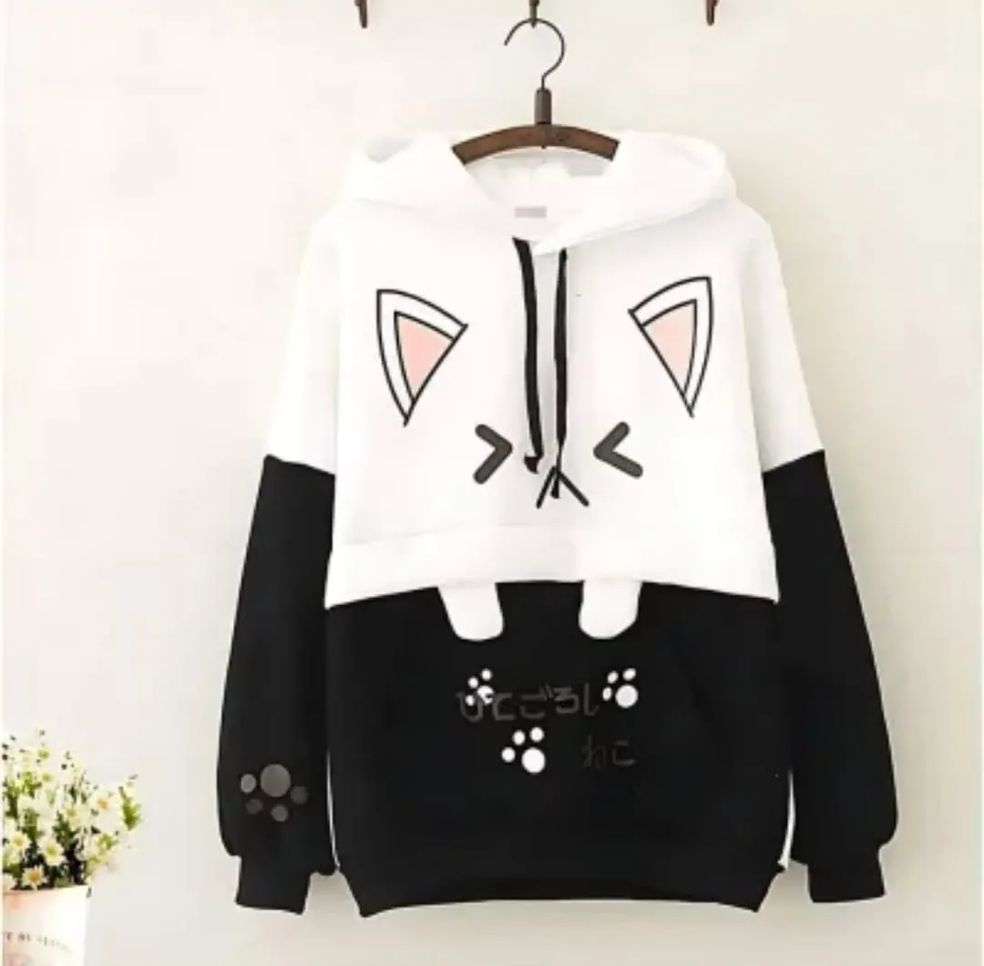 Ladies hoodie  Fleece fabric