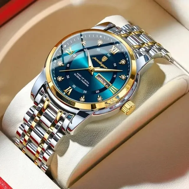POEDAGAR 936 Luxury Men’s Watch (City Lock)
