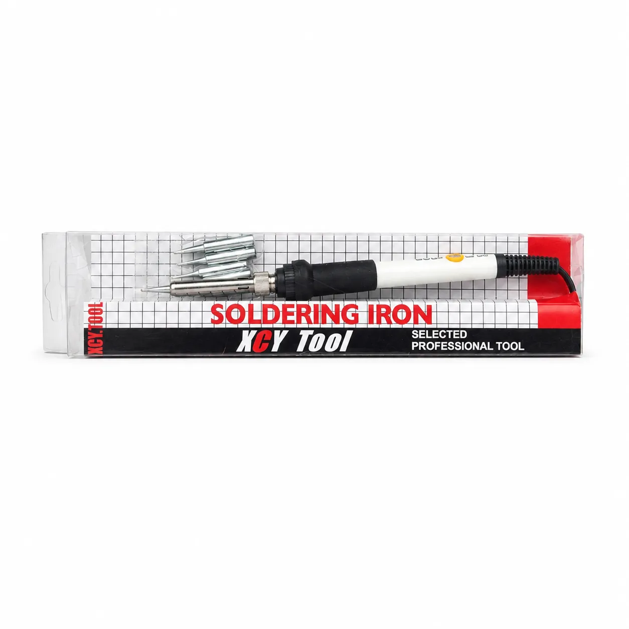 New V908 60W Adjustable Temperature Electric Soldering Iron Kit – 200-450°C Rework Repair Tool with 5 Pcs Solder Tips & Energy-Saving Heating Element for Electronics