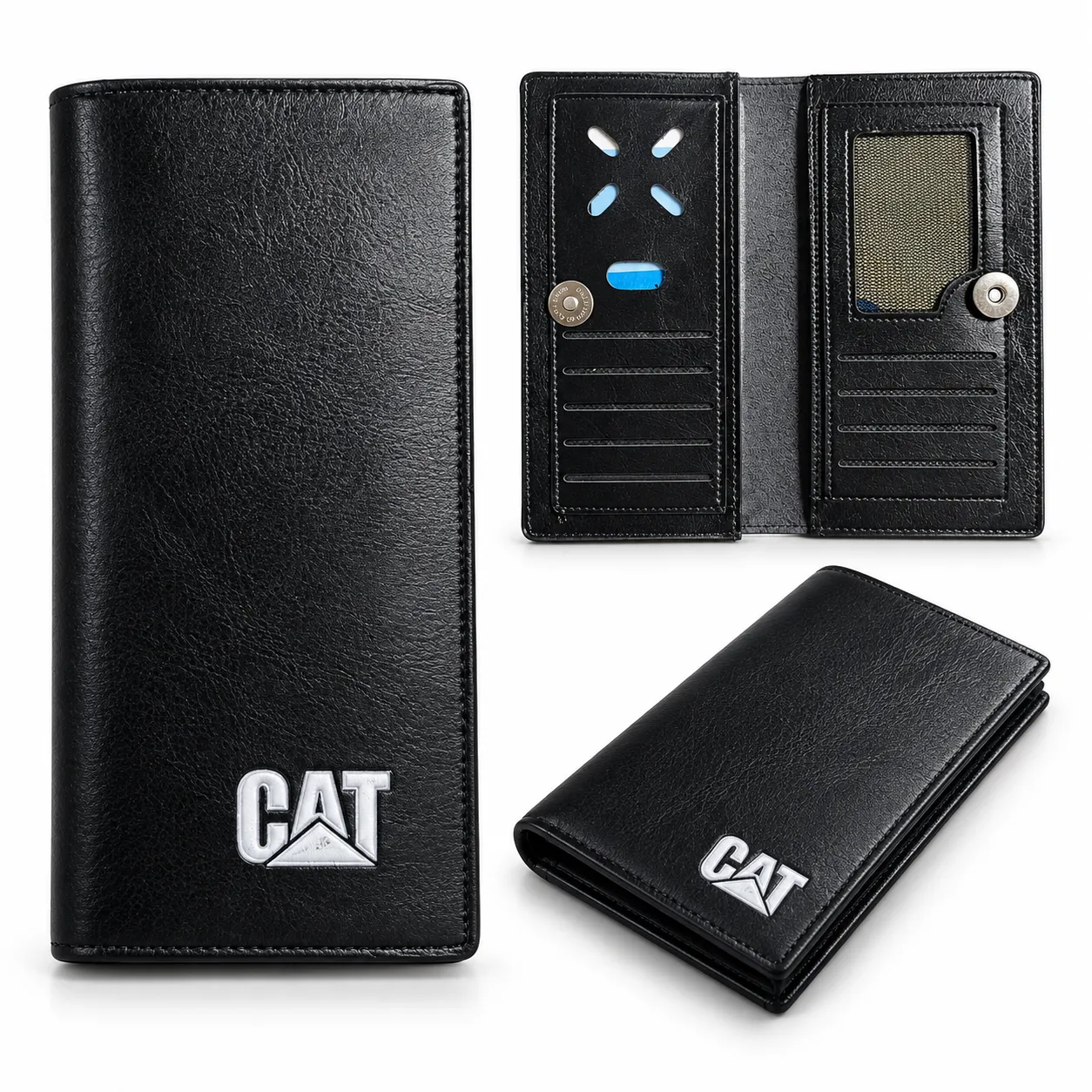 Long Leather Wallet