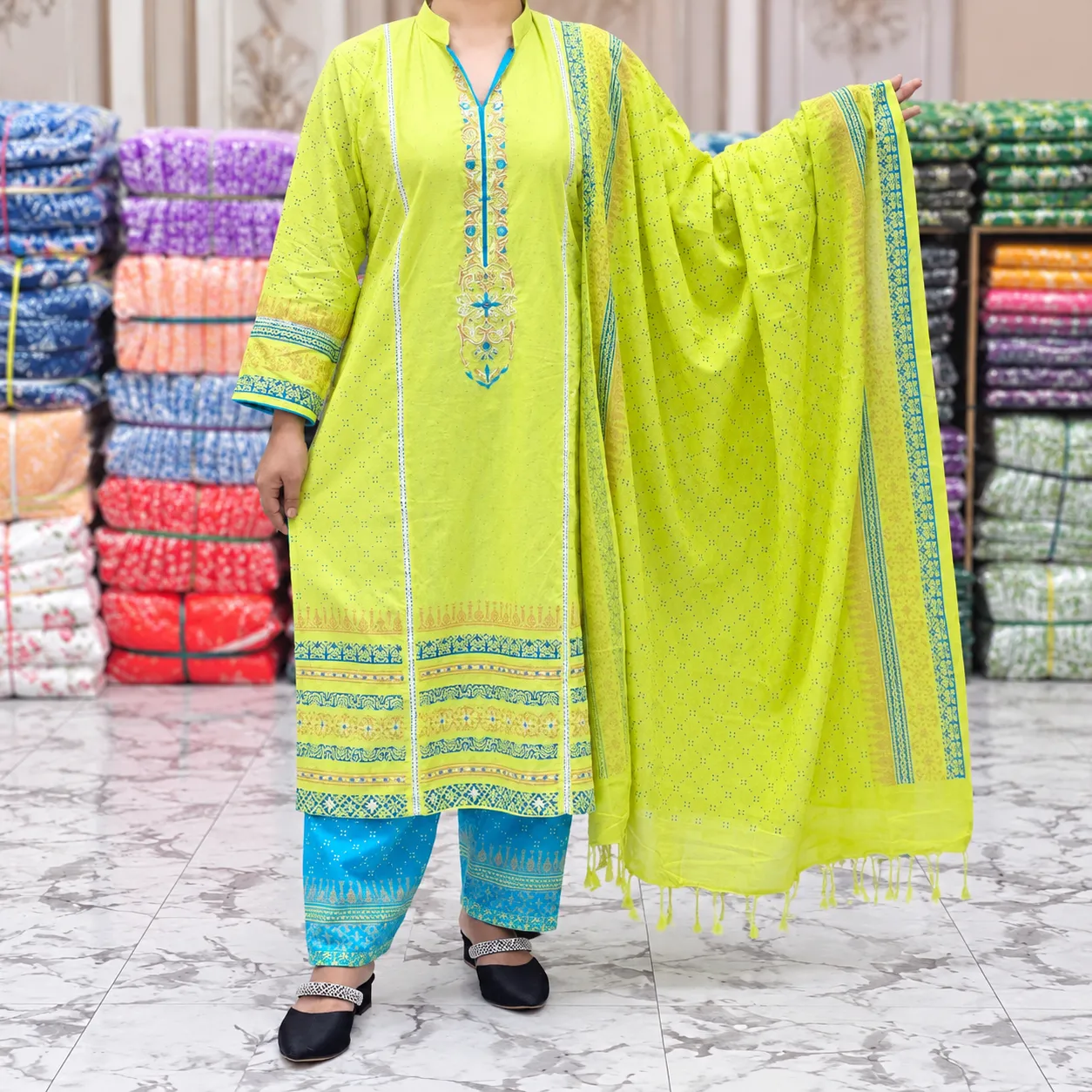 Premium Cotton Three-Piece Collection