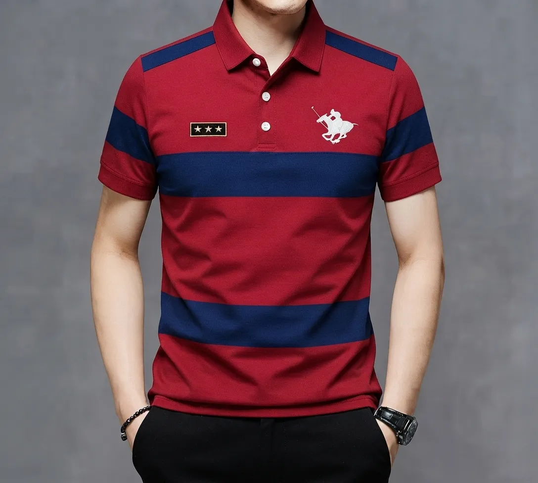 Cotton Polo Shirt For Men's