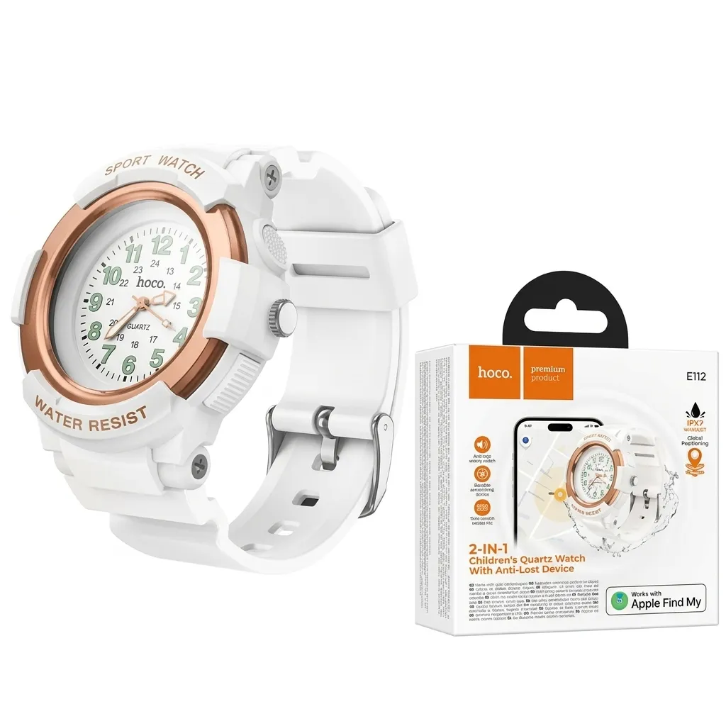 Hoco E112 2-in-1 Children's Quartz Watch with Anti-Lost Device