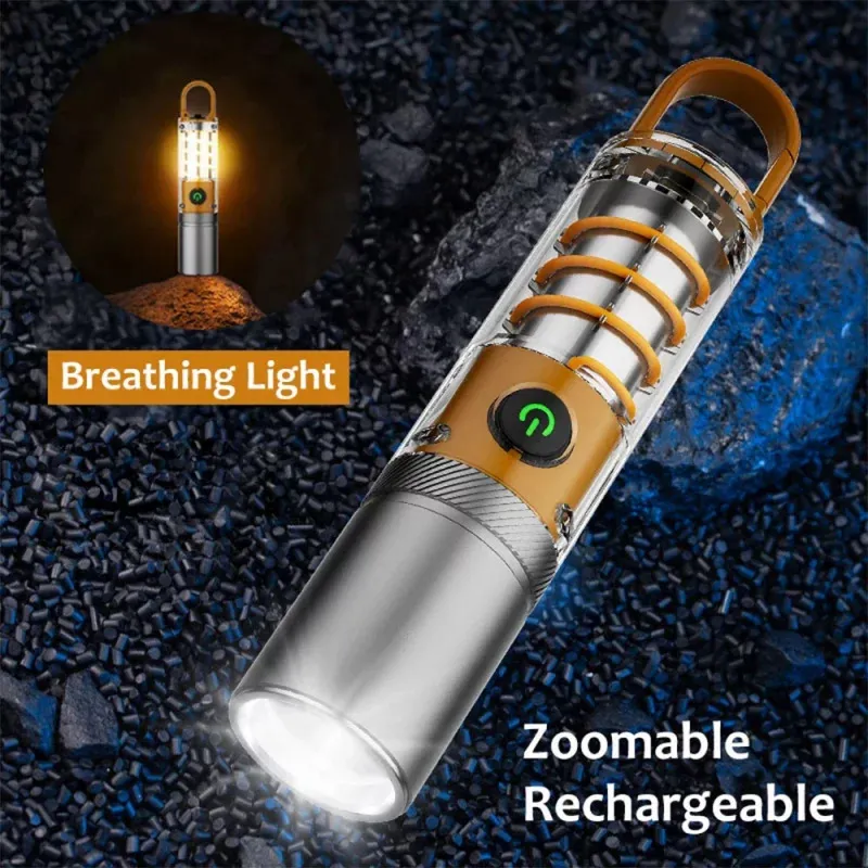 X-10 Rechargeable Camping Flashlight